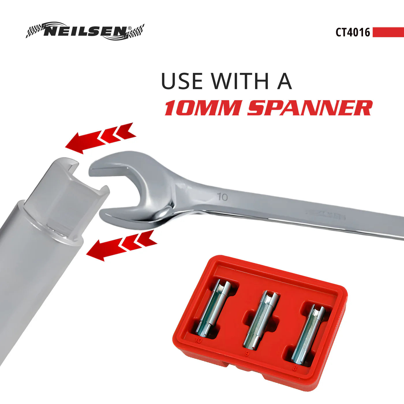 CT4016 - 3pc Glow Plug Socket Set