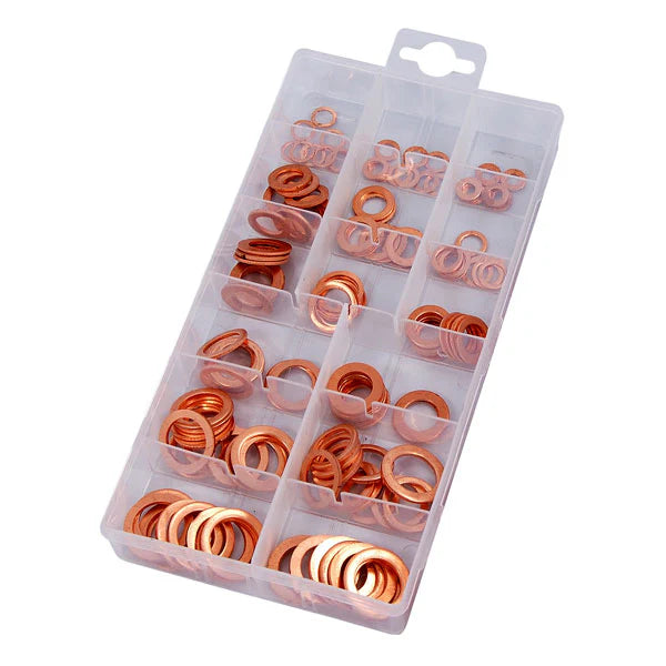 CT4093 - 150pc Oil Drain Plug Washer Set - Assorted