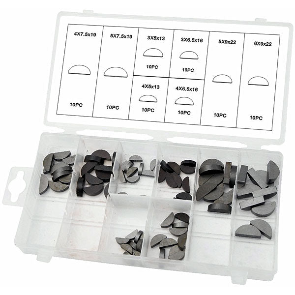 CT4103 - 80pc Woodruff Key Set - Assorted