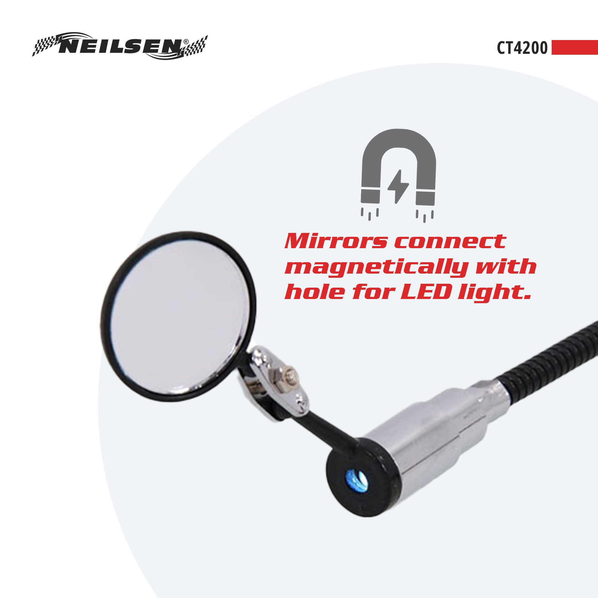 CT4200 - 3pc Magnetic Pick Up & Mirror Set