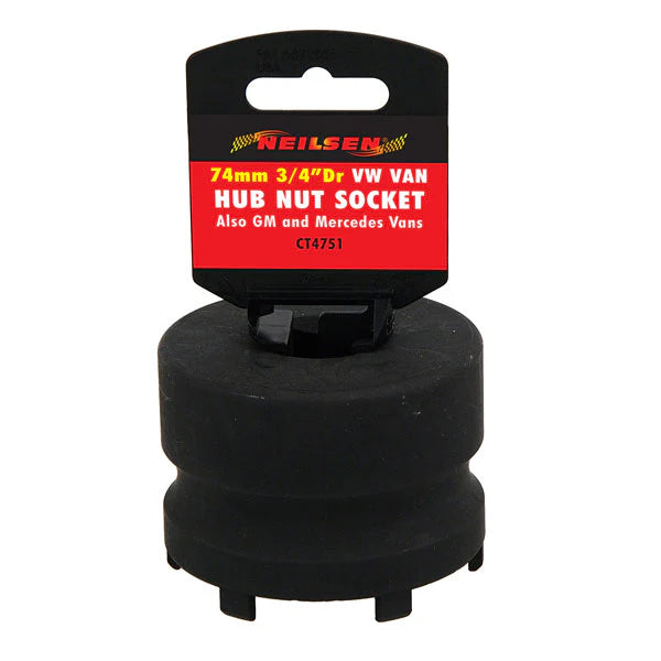 CT4751 - 3/4in Dr Hub Nut Socket - 74mm