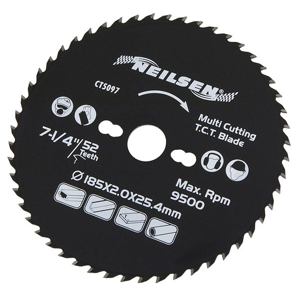 CT5097 - TCT Circular Saw Blade - 185mm