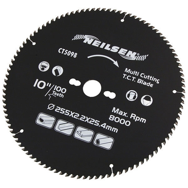 CT5098 - TCT Circular Saw Blade - 255mm