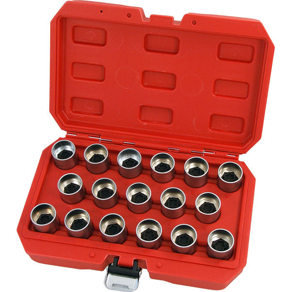 CT5230 - 17pc Locking Wheel Nut Key Set - Land Rover