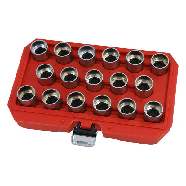 CT5230 - 17pc Locking Wheel Nut Key Set - Land Rover