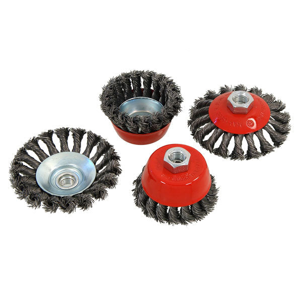 CT5245 - 4pc Rotary Wire Brush Set