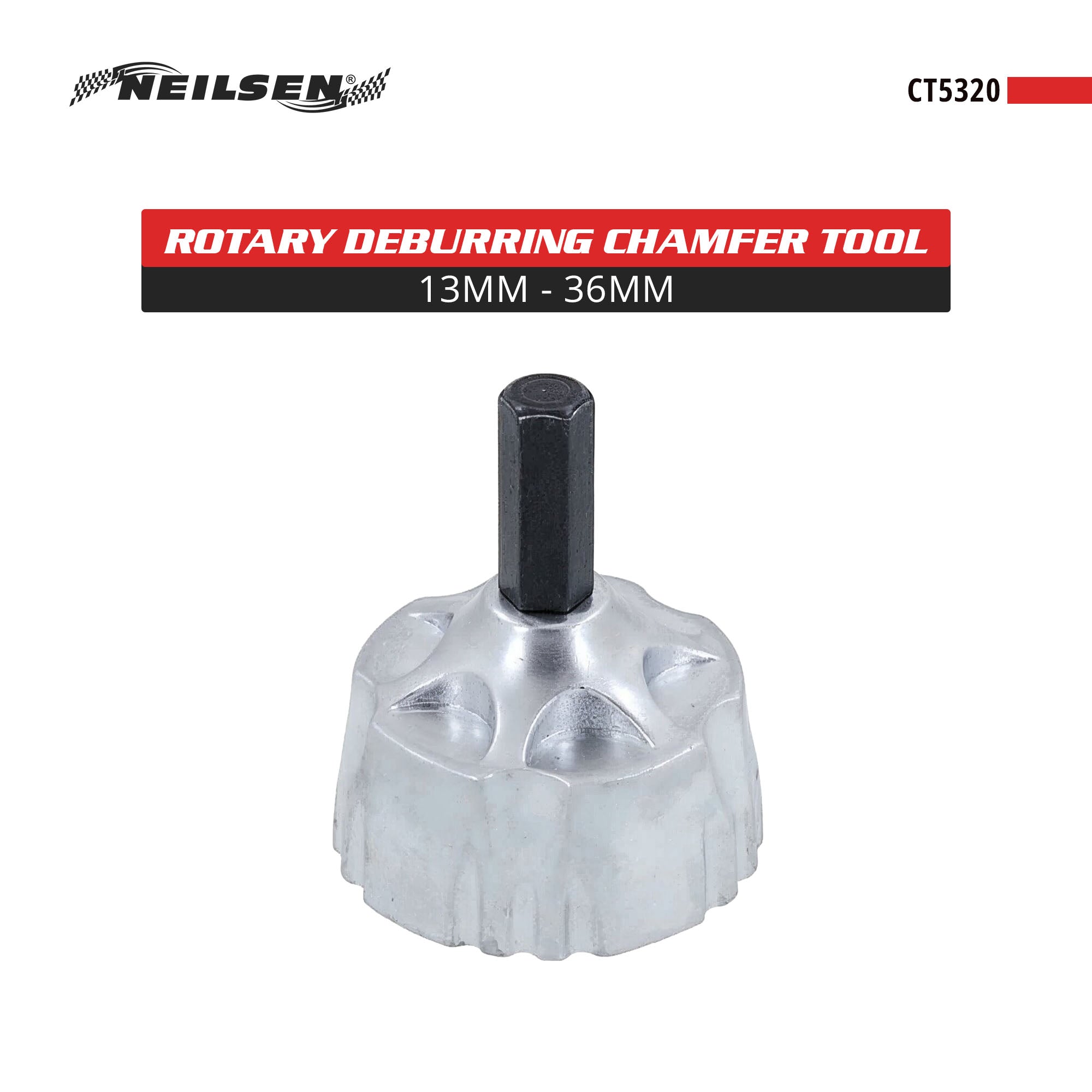 CT5320 - Rotary Deburring Chamfer Tool 13mm - 36mm