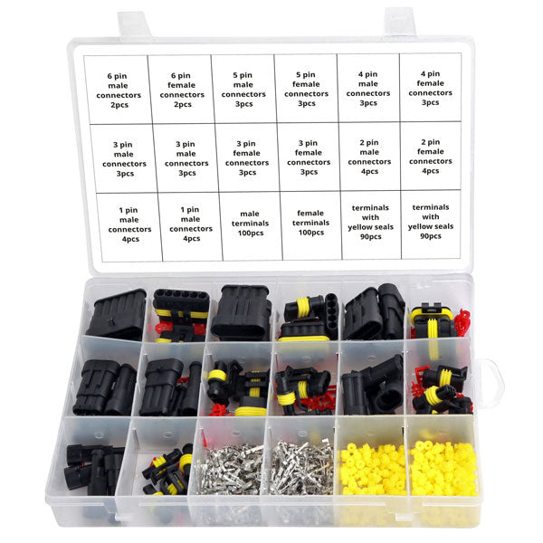 CT5337 - 424pc Automotive Waterproof Connector Set - Assorted