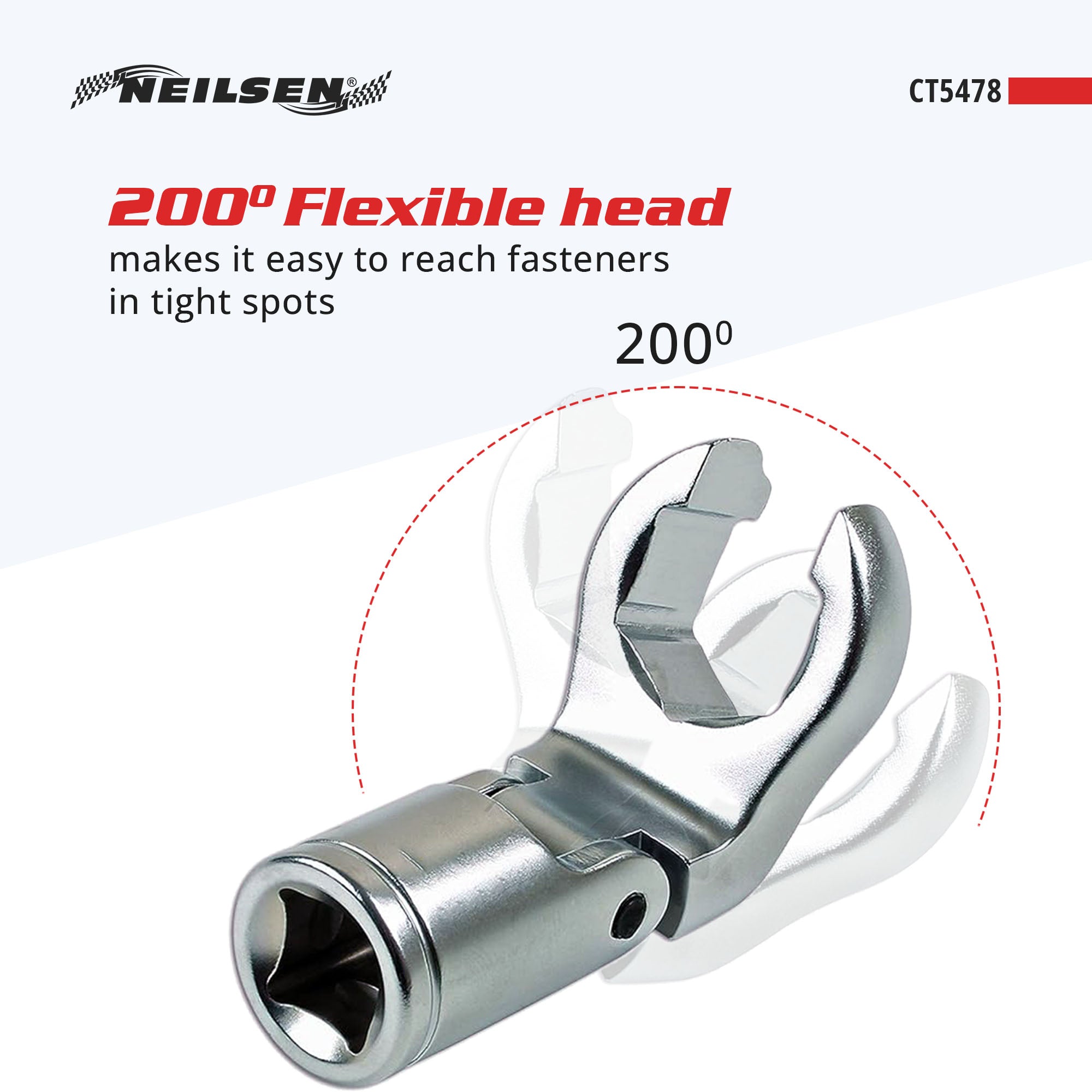 CT5478 - 12pc 3/8in DR Crowfoot Wrench Set