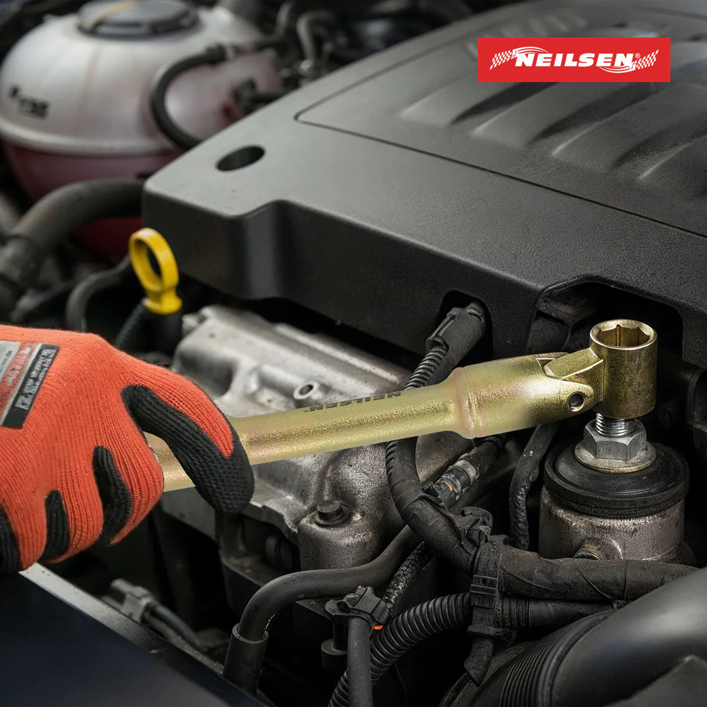 CT6379 - Suspension Fixing Nut Top Mount Tool For VW Audi Seat Skoda VAG 13mm