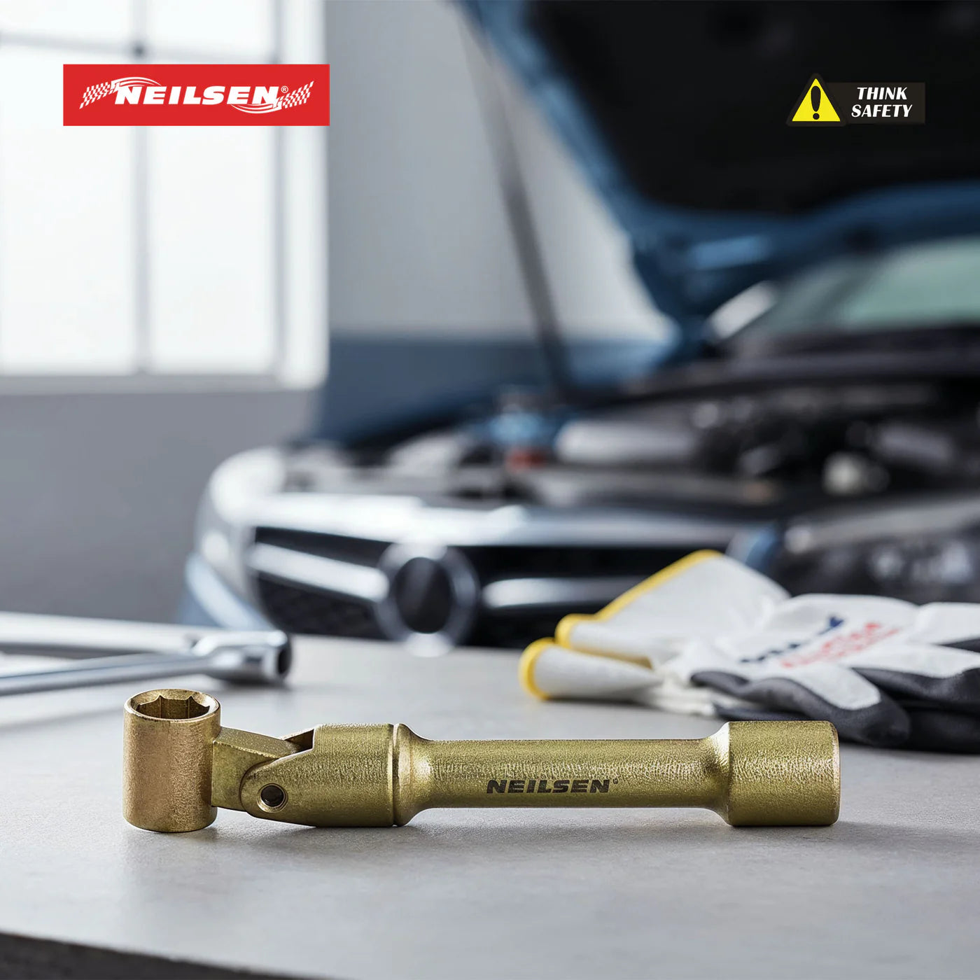 CT6379 - Suspension Fixing Nut Top Mount Tool For VW Audi Seat Skoda VAG 13mm