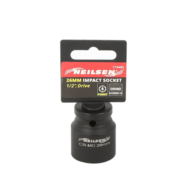 CT6485 - Impact Socket 1/2inch Drive 26mm