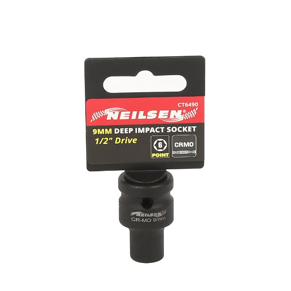 CT6490 - 1/2in Dr Deep Impact Socket 9mm