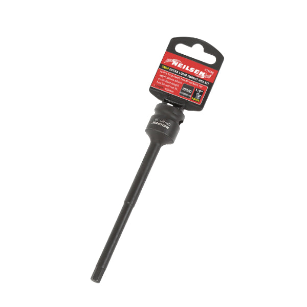 CT6589 - Impact Hex Bit 7mm 1/2"Drive Extra Long