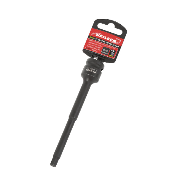 CT6590 - Impact Hex Bit 8mm 1/2"Drive Extra Long