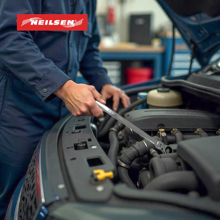 CT6618 - 10pcs Extra Long Flexible Ratcheting Spanner Set