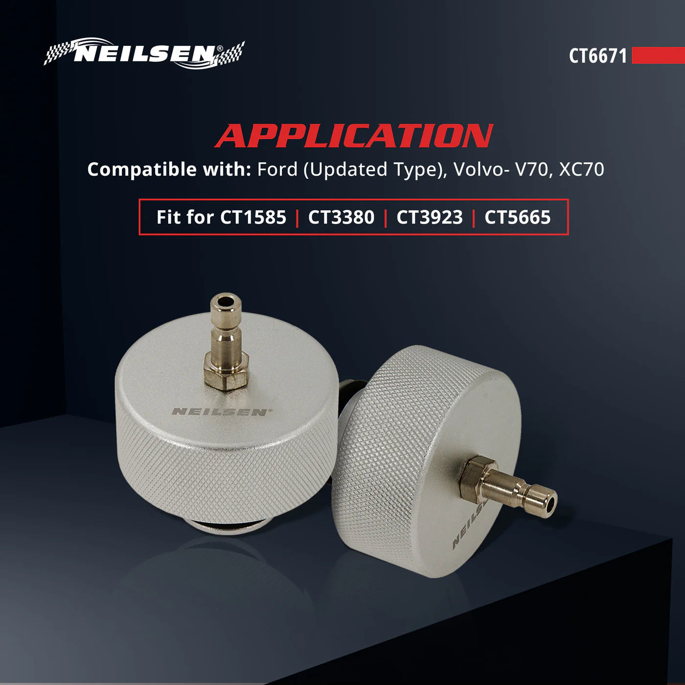 CT6671 - Coolant Pressure Test Cap - Ford / Volvo