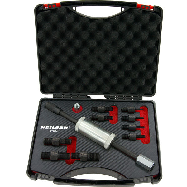 CT6684 - 12pc Thread Adapter Set With Slide Hammer 700G