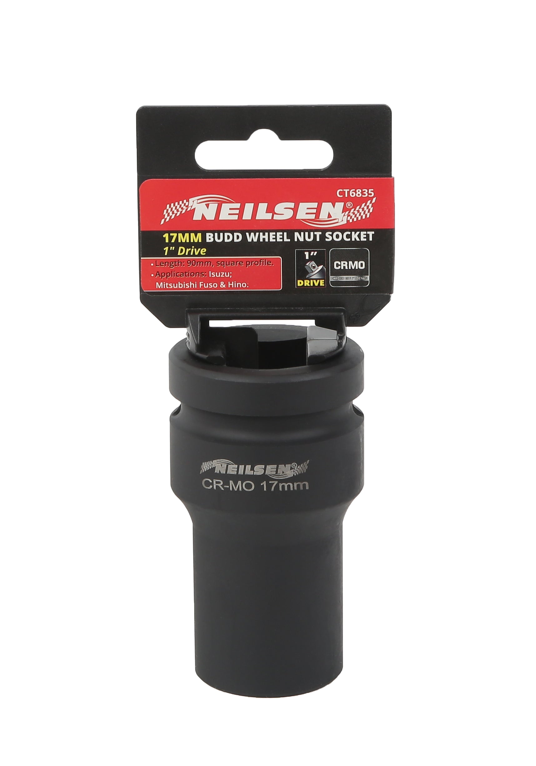 CT6835 - 17mm Budd Wheel Nut Socket 1'' Drive