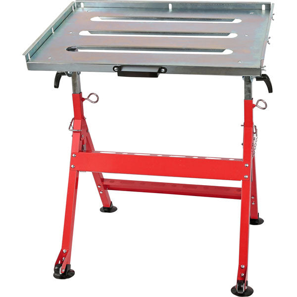 CT6895 - Adjustable Welding Table with Wheels 30''x20"