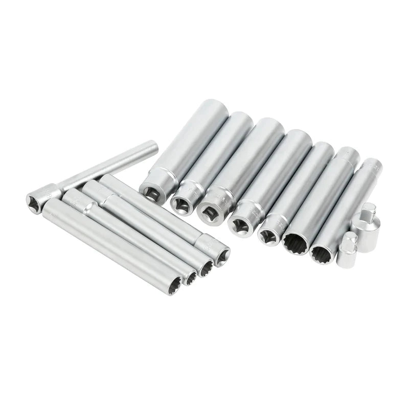 CT7137 - 14pc 3/8 Inch Dr Extra Deep Socket Set 8-19mm