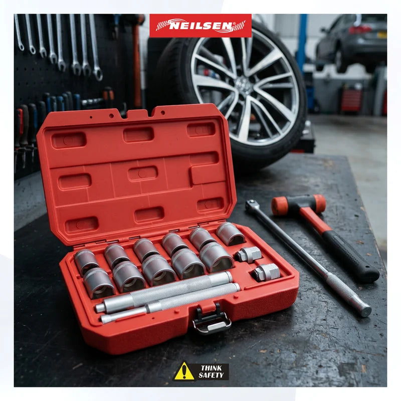 CT7263 - 15pcs Locking Wheel Nut Removal Kit