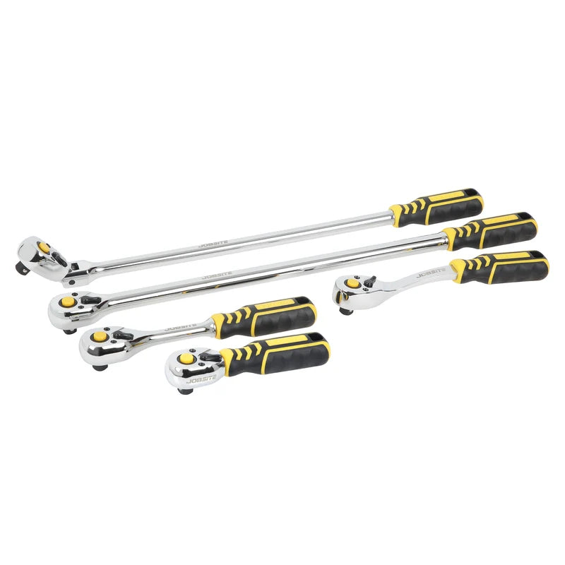 CT7293 - 5pcs 3/8"Sq Drive Reversible Ratchet Set 90T
