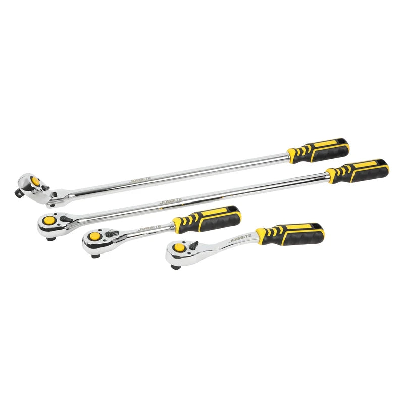 CT7294 - 4pcs 1/2"Sq Drive Reversible Ratchet Set 90T