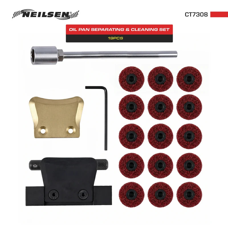 CT7308 - 19pc Oil Pan Separating & Cleaning Set