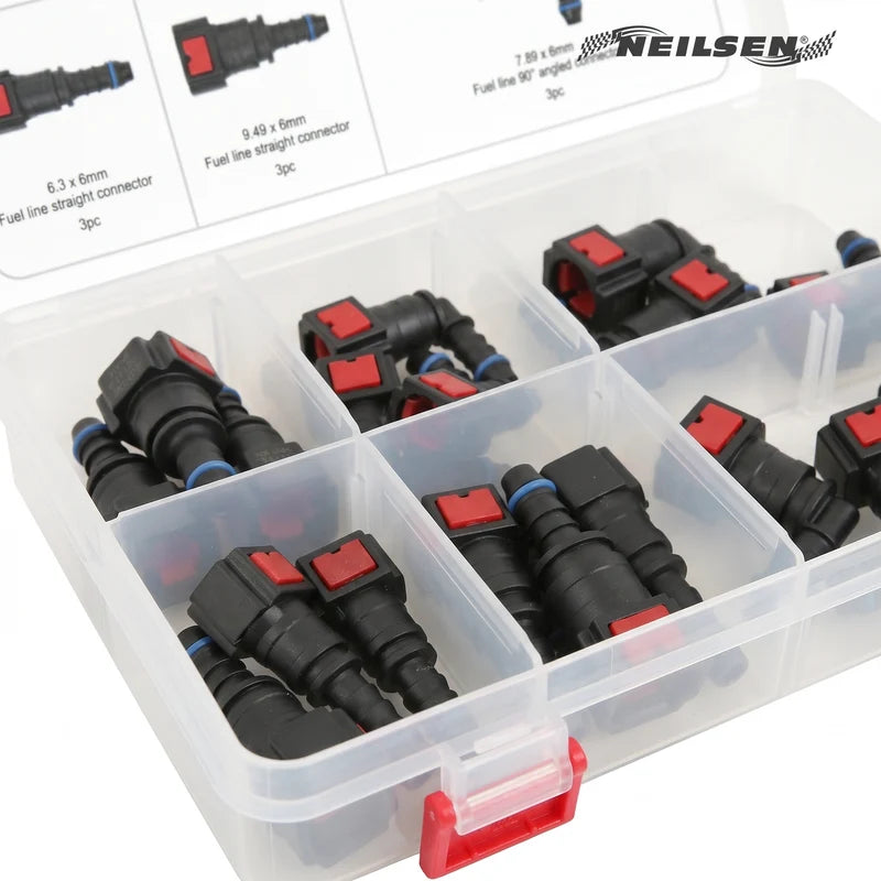 CT7319 - 18pc Assorted Adblue Straight And Angled Quick Connectors For CT4912