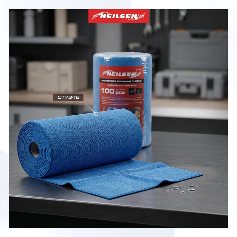 CT7346 - Microfibre Cleaning Cloth 100pcs/Roll
