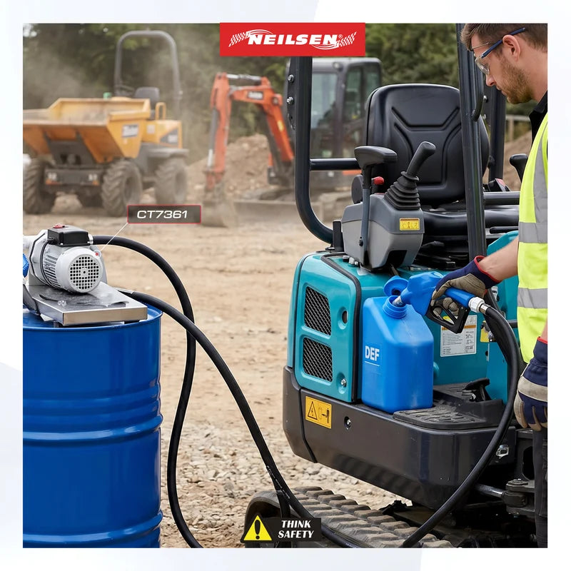 CT7361 - ADBLUE Pump & Nozzle & Flow Meter Designed to fit 205 litre DRUM Containers