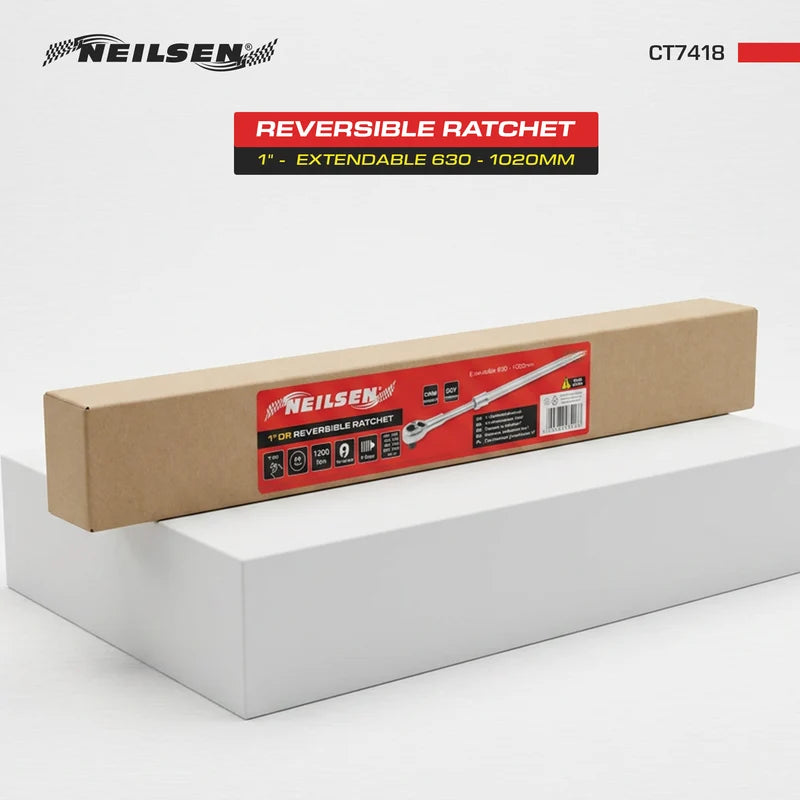 CT7418 - 1" Reversible Ratchet Extendable 630 - 1020mm