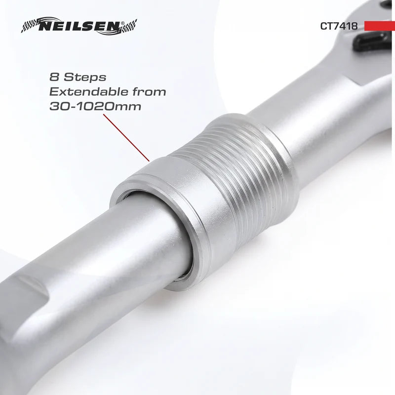 CT7418 - 1" Reversible Ratchet Extendable 630 - 1020mm