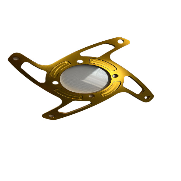 BS3690 - CNC WHEEL CENTRE IN GOLD FOR 10