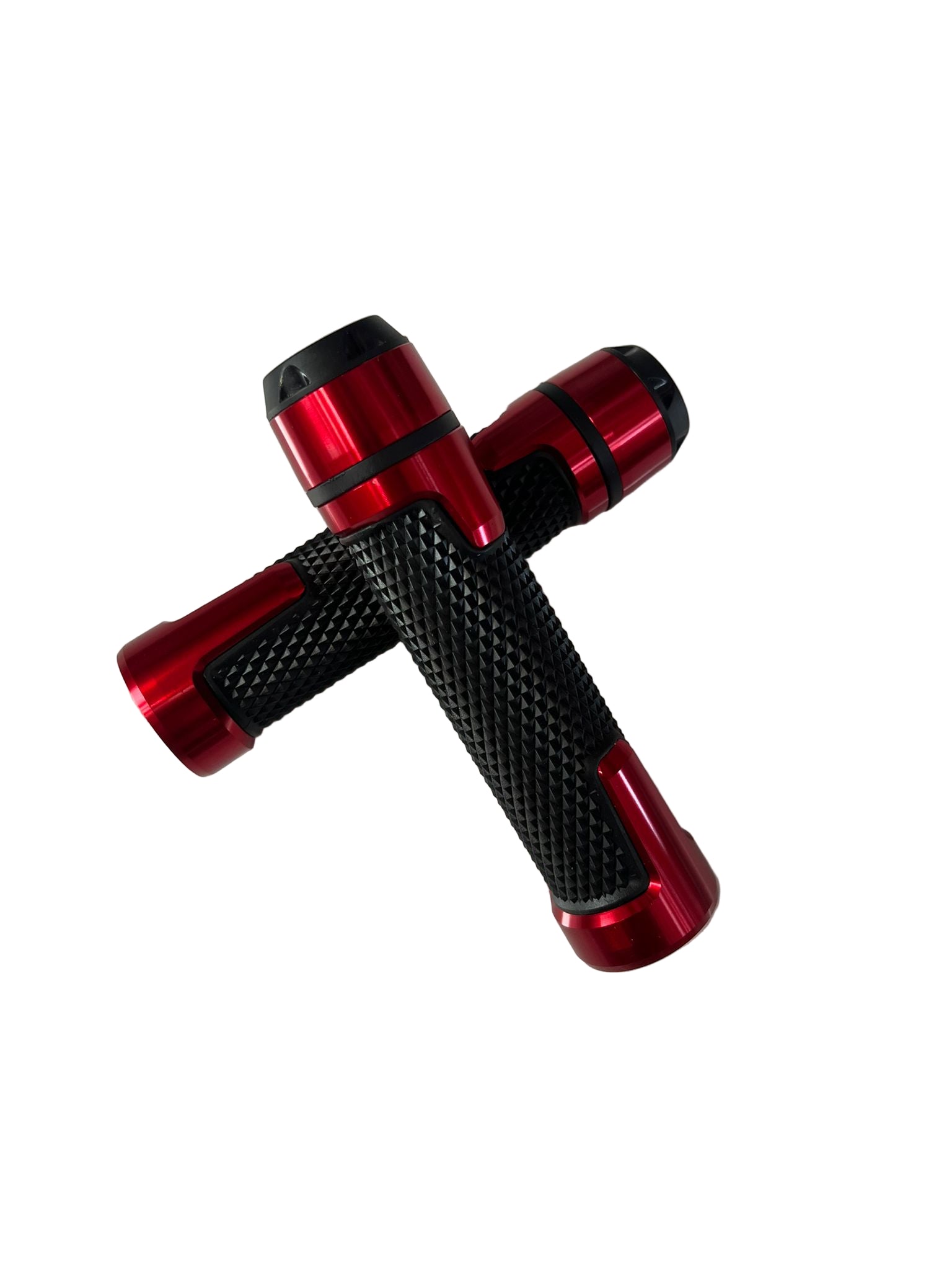 BS2276 - Handle Bar Red Grips 006b