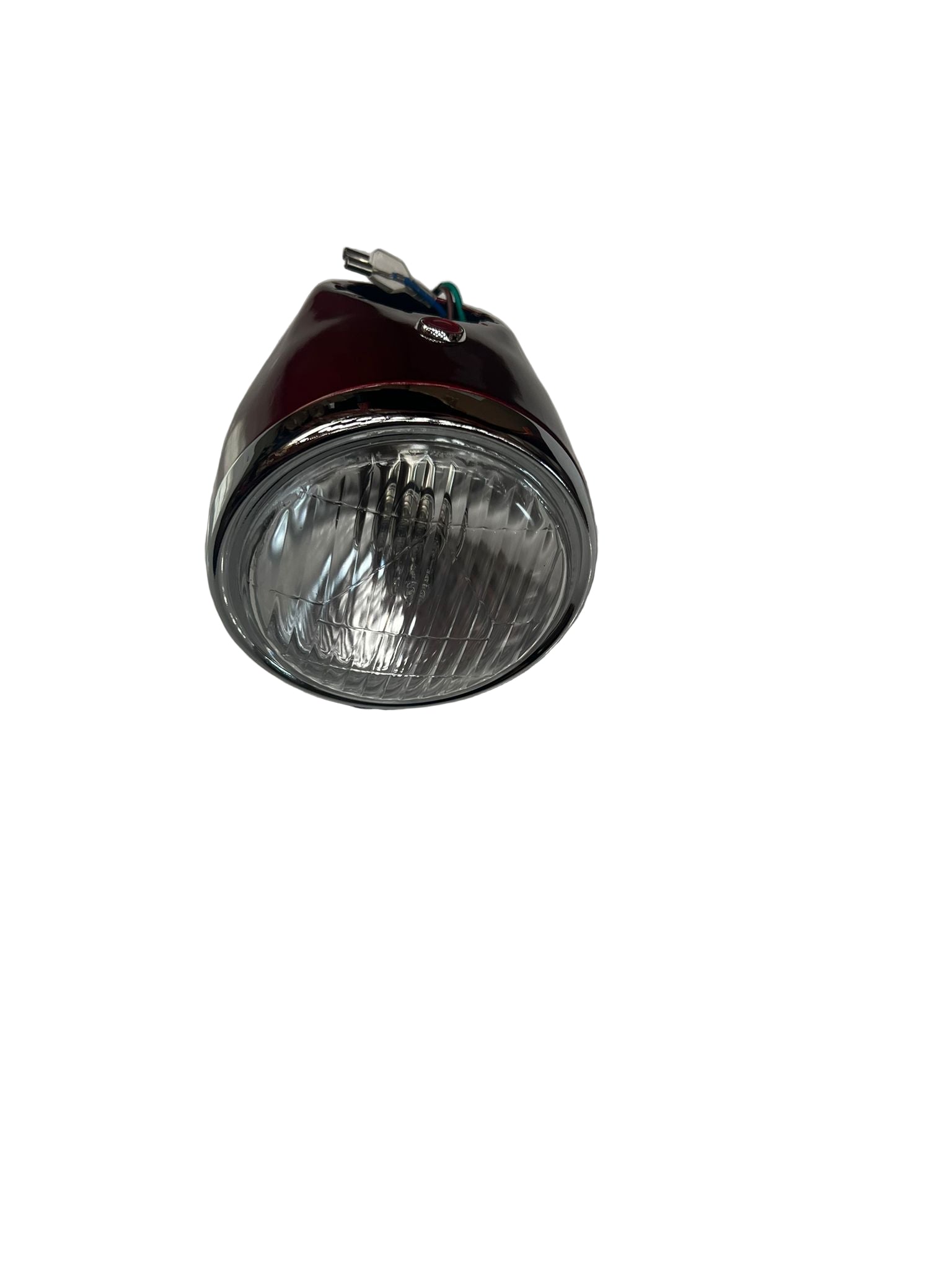 BS2177 - Small Z50A Head Light With Emblem In Emblem in Red