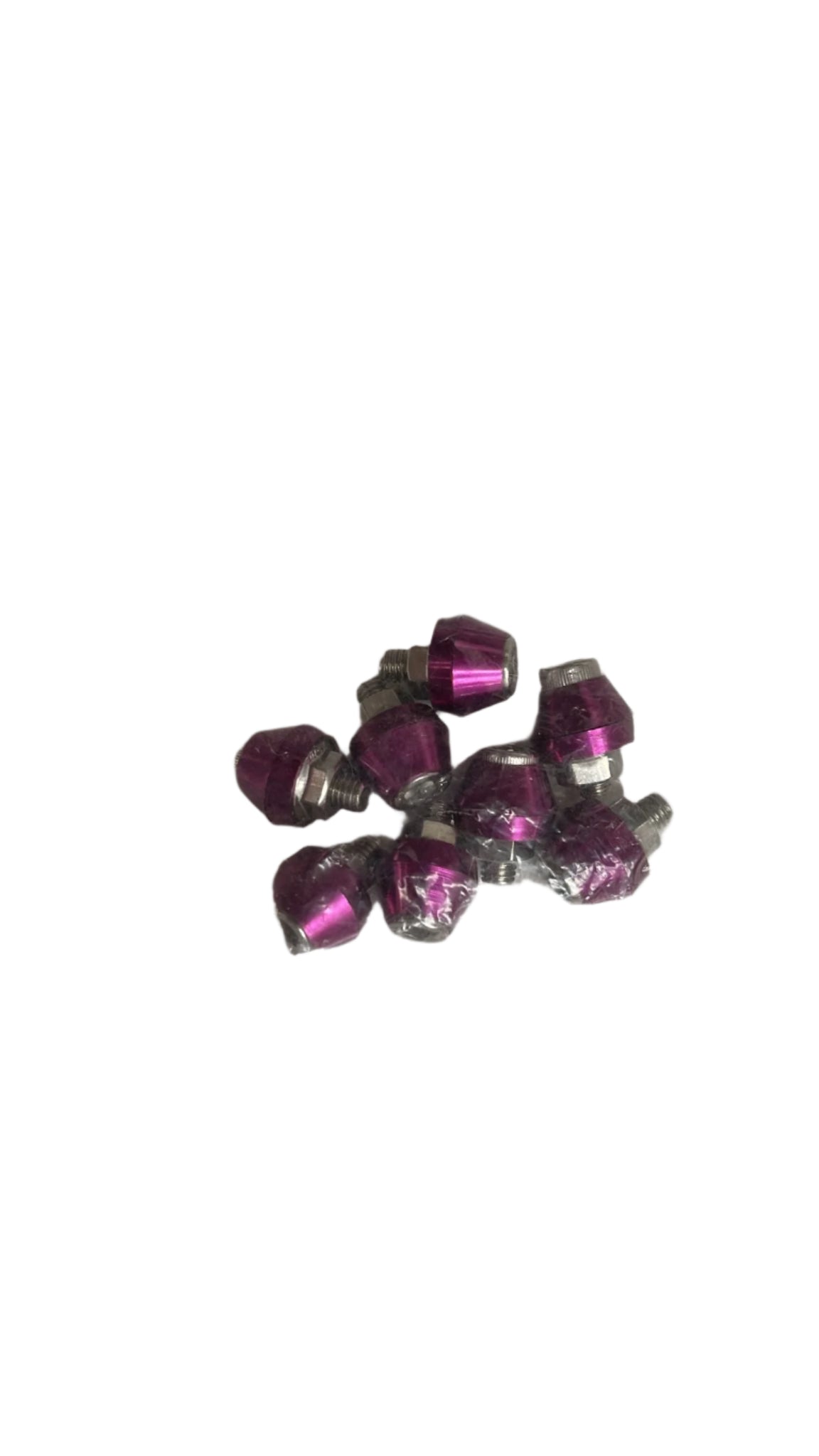 BS3753 - CNC PURPLE DX RIM BOLT PACK OF 8