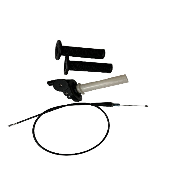 BS2587 - CAST ALLOY THROTTLE WITH CABLE FOR DX