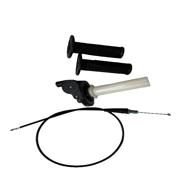 BS2587 - CAST ALLOY THROTTLE WITH CABLE FOR DX