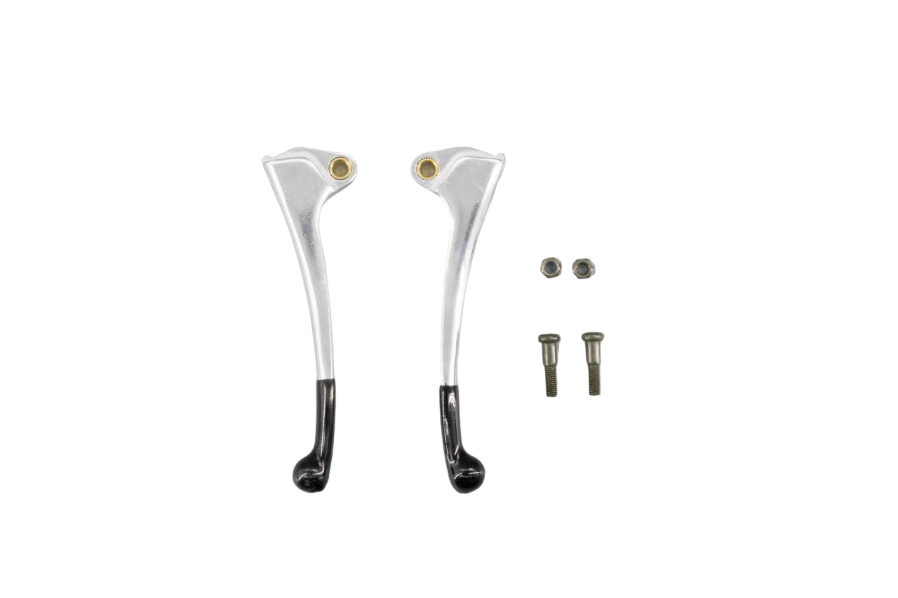 BS2585 - PAIR LEVER FOR DX IN SILVER