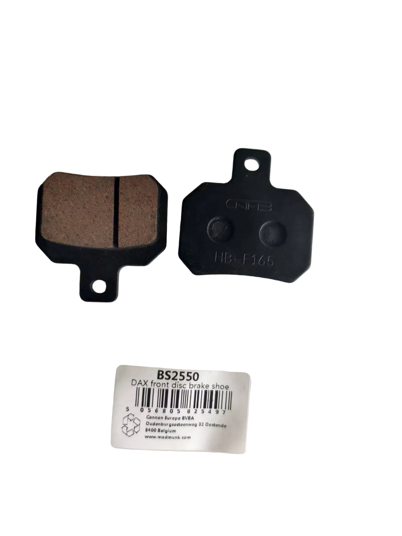 BS2550 - Brake Pads For Front Forks BS0077