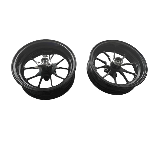 BS2107 - Dx Tubeless Disc Rims Front 2,75j and 3,50j Rear in Black