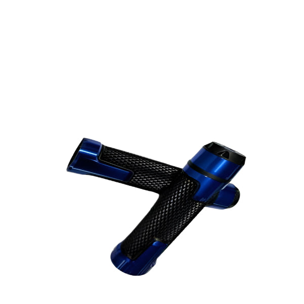BS2277 - Handle Bar Blue Grips 006b