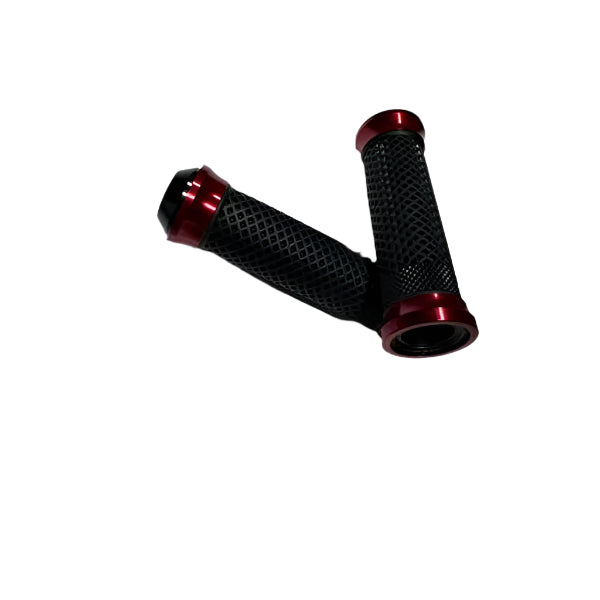 BS2271 - Handle Bar Red Grips 0833b