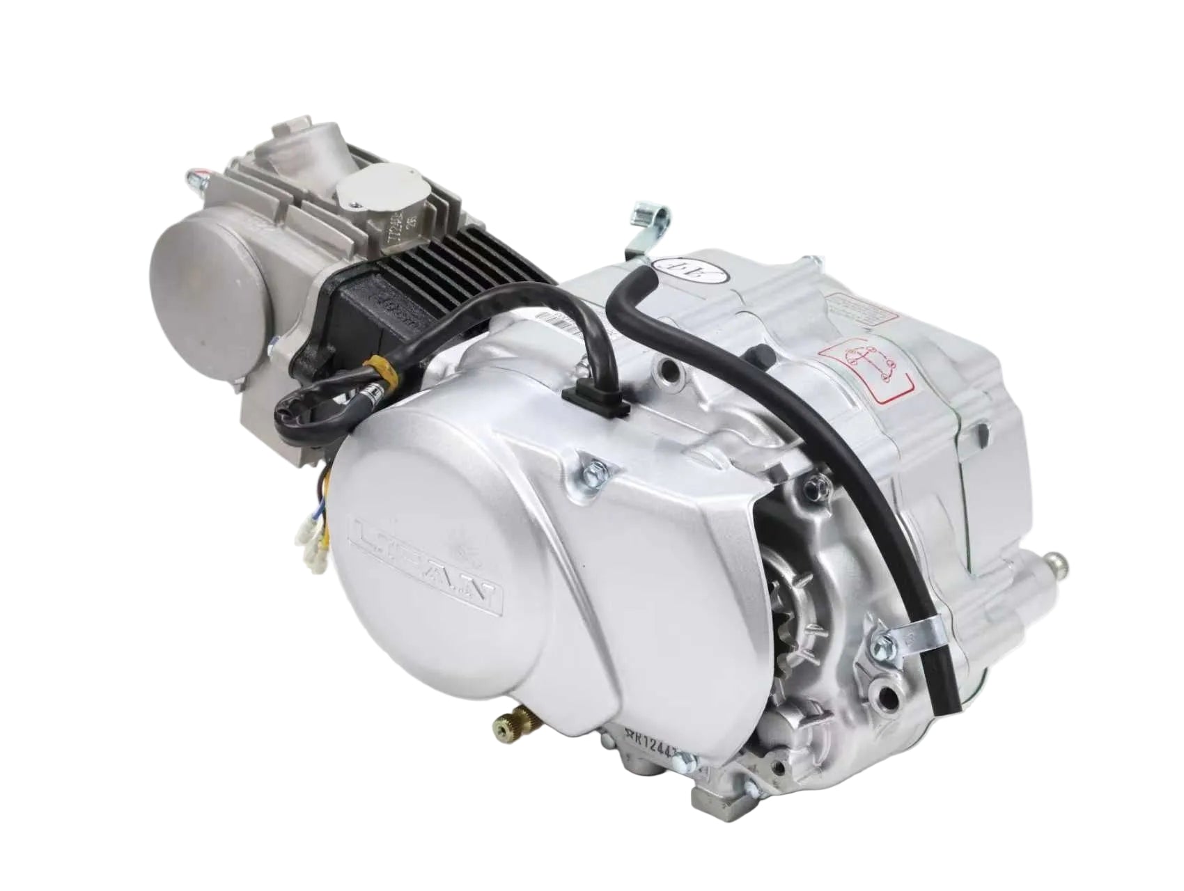 BS3927 - Semi Auto 50cc Lifan Kick Start Engine In Silver