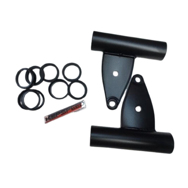 BS0652 - Front Light Bracket Set for Monkey Singa Chimp Skymini - Black