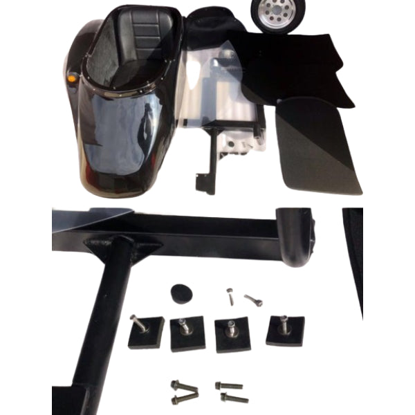 BS1844 - N.G.U. Products Dx Side Car for Right Hand Side in Black