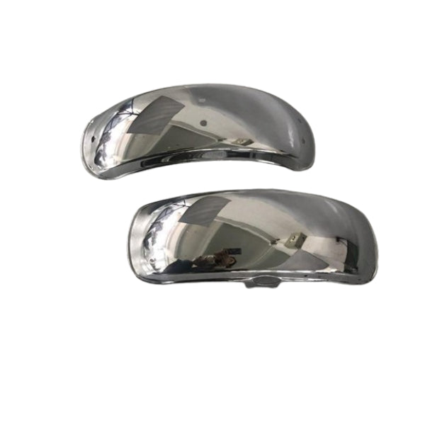 BS1729 - Dx New Style Rolled Edge Chrome Fender Set