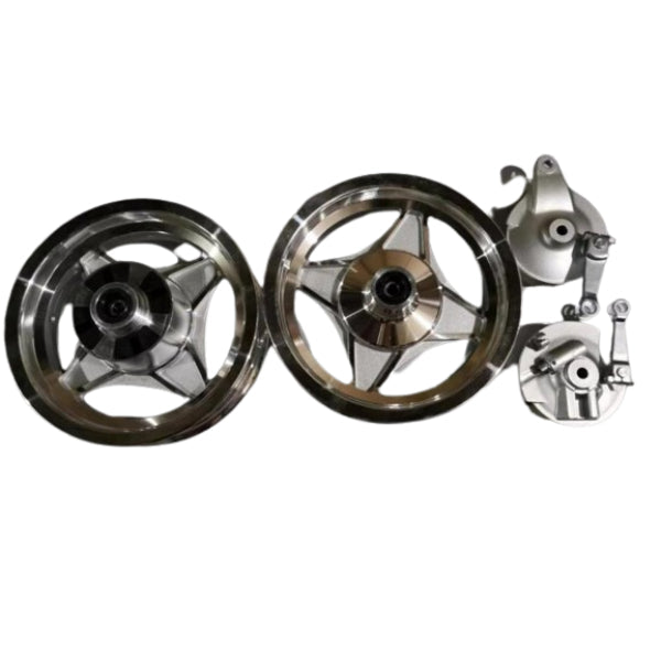 BS0706 - Alu Cnc Tubeless Dax Wheels Set with Integrated Hubs